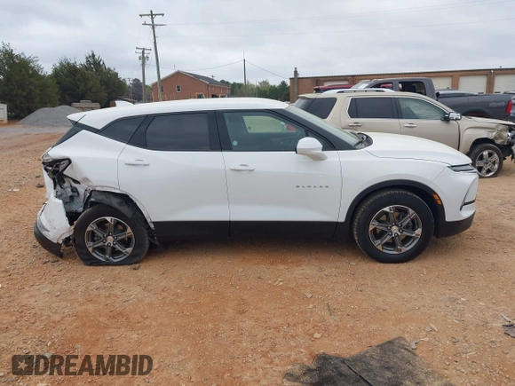 2023 Chevrolet Blazer LT with VIN 3GNKBHR45PS234006, listed as a IAAI auction lot 41927800 with 57,610 mi miles and . Bid and sale history available at DreamBid. Image 13.