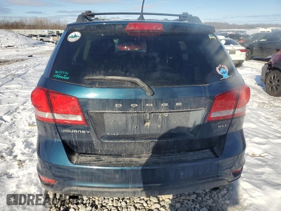 2013 Dodge Journey Crew with VIN 3C4PDCCG8DT569720, listed as a Copart auction lot 88199795 with 125,750 mi miles and Clean title. Bid and sale history available at DreamBid. Image 6.