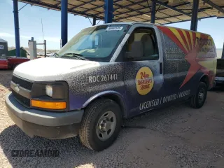 2011 Chevrolet Express Cargo with VIN 1GCWGFCA7B1154750, listed as a Copart auction lot 56988595 with 258,974 mi miles and Salvage title. Bid and sale history available at DreamBid. Image 1.