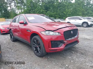 2018 Jaguar F-Pace 30t Premium with VIN SADCJ2GX8JA329196, listed as a IAAI auction lot 42202482 with 80,132 mi miles and . Bid and sale history available at DreamBid. Image 1.