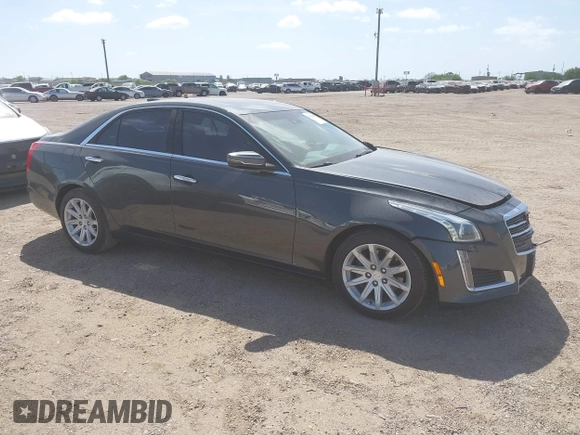 2016 Cadillac CTS Sedan Luxury Collection RWD with VIN 1G6AR5SXXG0101948, listed as a IAAI auction lot 41824836 with 91,225 mi miles. Bid and sale history available at carsss.com. Image 1.