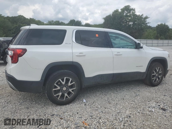 2022 GMC Acadia SLE with VIN 1GKKNKL42NZ124976, listed as a Copart auction lot 63765894 with 67,166 mi miles and Salvage title. Bid and sale history available at DreamBid. Image 3.
