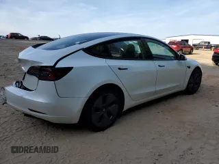 2023 Tesla Model 3 z VIN 5YJ3E1EA9PF656845, wystawiony jako Copart lot #53199405 z przebiegiem Nie podano mil oraz Szkoda całkowita • Salvage title. Historia ofert i sprzedaży dostępna na DreamBid. Obrazek 3.