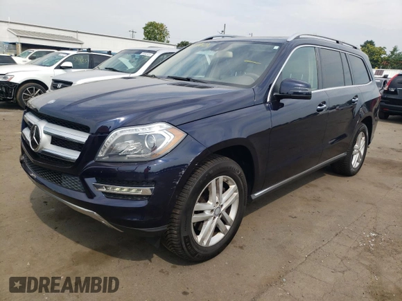 2015 Mercedes-Benz GL-Class GL 350 BlueTEC with VIN 4JGDF2EE5FA580831, listed as a Copart auction lot 59689613 with 116,899 mi miles. Bid and sale history available at carsss.com. Image 1.