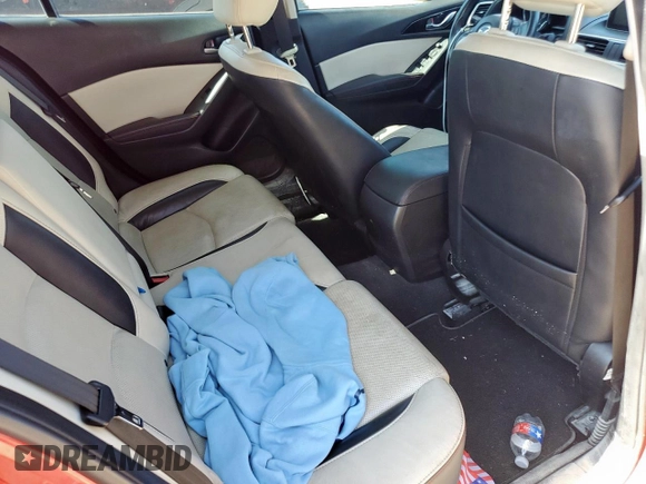 2015 Mazda 3 S Grand Touring with VIN JM1BM1M30F1275331, listed as a Copart auction lot 61309755 with 85,900 mi miles and Salvage title. Bid and sale history available at DreamBid. Image 10.