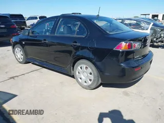 2010 Mitsubishi Lancer DE with VIN JA32U1FU1AU030470, listed as a IAAI auction lot 41389604 with 78,990 mi miles. Bid and sale history available at carsss.com. Image 3.