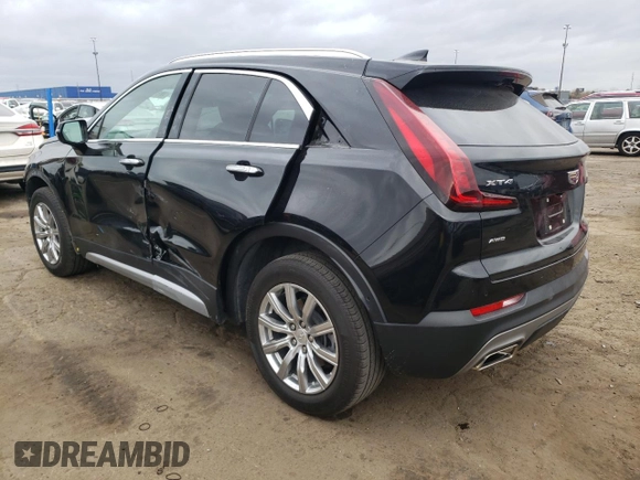 2022 Cadillac XT4 AWD Premium Luxury with VIN 1GYFZDR44NF159583, listed as a Copart auction lot 78613184 with 41,096 mi miles and Clean Title. Bid and sale history available at carsss.com. Image 2.