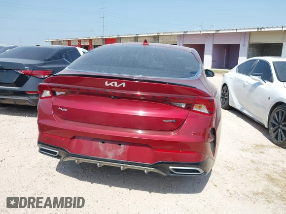 2022 Kia K5 GT-Line z VIN 5XXG64J25NG140300, wystawiony jako IAAI lot #41935077 z przebiegiem 51 279 mil mil oraz . Historia ofert i sprzedaży dostępna na DreamBid. Obrazek 16.