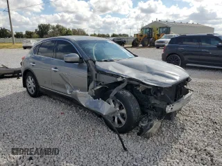 2008 Infiniti EX Journey with VIN JNKAJ09E48M303575, listed as a Copart auction lot 77755054 with 261,927 mi miles and Salvage Title. Bid and sale history available at DreamBid. Image 4.
