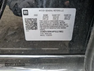2023 Cadillac CT5 Sport z VIN 1G6DU5RK4P0117861, wystawiony jako Copart lot #53047405 z przebiegiem 29 650 mil mil oraz Szkoda całkowita • Salvage title. Historia ofert i sprzedaży dostępna na DreamBid. Obrazek 14.