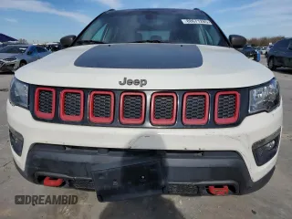 2020 Jeep Compass Trailhawk with VIN 3C4NJDDB3LT189398, listed as a Copart auction lot 88671285 with 75,672 mi miles and Salvage title. Bid and sale history available at DreamBid. Image 5.