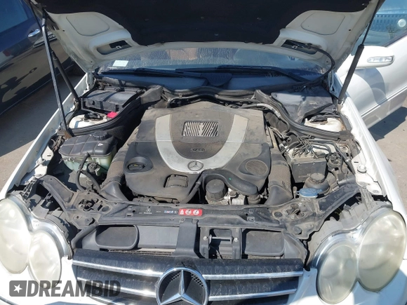 2007 Mercedes-Benz CLK-Class 5.5L with VIN WDBTJ72H27F208540, listed as a IAAI auction lot 41667926 with 237,484 mi miles. Bid and sale history available at carsss.com. Image 10.