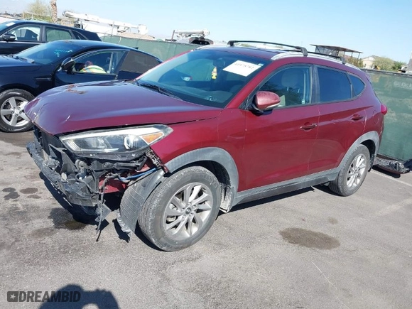 2016 Hyundai Tucson Limited with VIN KM8J33A26GU063454, listed as a IAAI auction lot 41975782 with 74,519 mi miles. Bid and sale history available at carsss.com. Image 18.