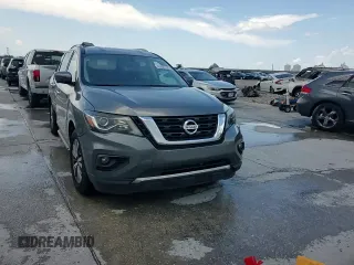 2020 Nissan Pathfinder SL with VIN 5N1DR2CN1LC579380, listed as a Copart auction lot 63641125 with 68,933 mi miles and Salvage title. Bid and sale history available at DreamBid. Image 14.