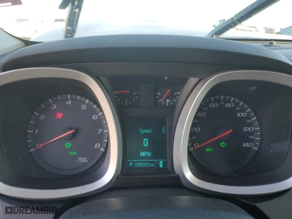 2012 Chevrolet Equinox LT w/1LT with VIN 2GNALDEK2C6326902, listed as a Copart auction lot 49320895 with 99,202 mi miles and Salvage Title. Bid and sale history available at carsss.com. Image 9.
