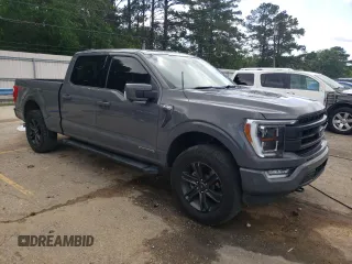 2021 Ford F-150 XL with VIN 1FTFW1ED0MFC98028, listed as a Copart auction lot 56652825 with 100,062 mi miles and Salvage title. Bid and sale history available at DreamBid. Image 4.