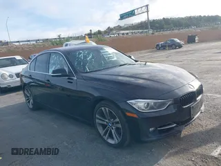 2015 BMW 3 Series 328i with VIN WBA3A5C55FP604316, listed as a IAAI auction lot 41915627 with 120,594 mi miles. Bid and sale history available at carsss.com. Image 1.