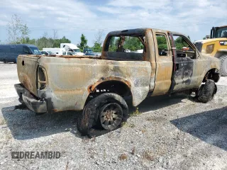 2005 Ford F-250 XL with VIN 1FTSX21Y75ED04554, listed as a Copart auction lot 65229895 with Not provided miles and Salvage title. Bid and sale history available at DreamBid. Image 3.
