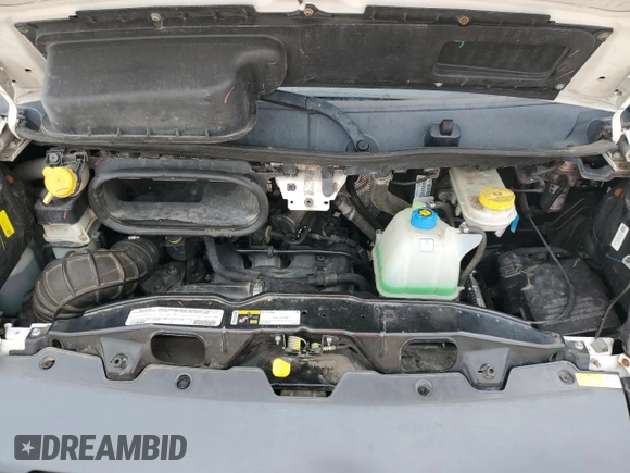 2017 Ram ProMaster Cargo with VIN 3C6TRVBG4HE538284, listed as a Copart auction lot 87117614 with 142,477 mi miles and Salvage Title. Bid and sale history available at DreamBid. Image 11.