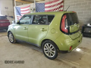 2018 Kia Soul + with VIN KNDJP3A57J7888363, listed as a Copart auction lot 48108575 with 92,673 mi miles and Salvage Title. Bid and sale history available at carsss.com. Image 2.