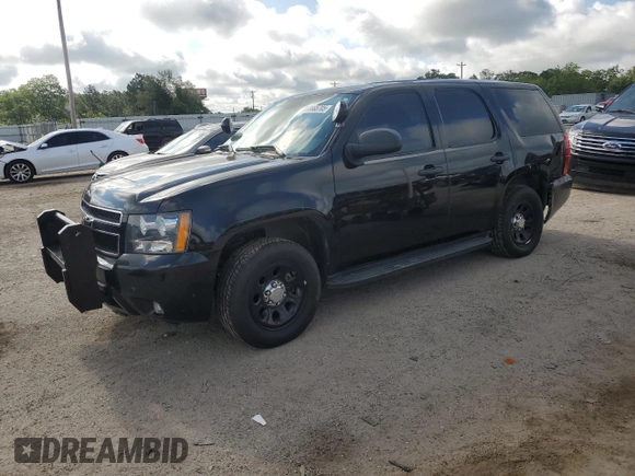 2012 Chevrolet Tahoe Commercial with VIN 1GNLC2E06CR177796, listed as a Copart auction lot 58665705 with 130,810 mi miles and Salvage title. Bid and sale history available at DreamBid. Image 1.