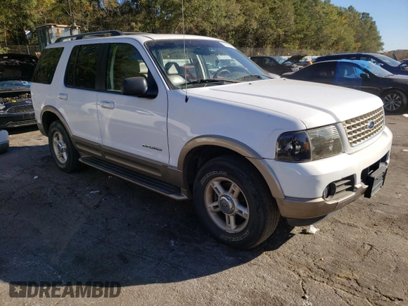 2002 Ford Explorer Eddie Bauer z VIN 1FMZU74E72UC36131, wystawiony jako Copart lot #80281404 z przebiegiem 195 882 mil mil oraz Szkoda całkowita • Salvage title. Historia ofert i sprzedaży dostępna na DreamBid. Obrazek 4.