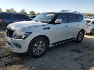 2017 Infiniti QX80 with VIN JN8AZ2NF5H9646567, listed as a Copart auction lot 48780065 with 88,361 mi miles and Clean Title. Bid and sale history available at carsss.com. Image 1.