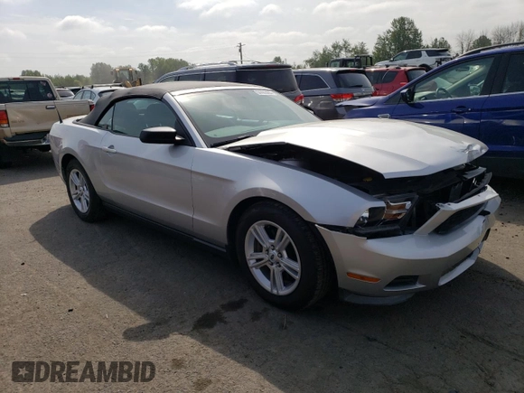 2012 Ford Mustang V6 with VIN 1ZVBP8EM2C5232635, listed as a Copart auction lot 54403495 with 69,880 mi miles and Salvage title. Bid and sale history available at DreamBid. Image 4.