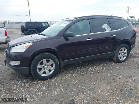 2010 Chevrolet Traverse LT w/1LT with VIN 1GNLRFED6AS128922, listed as a IAAI auction lot 41984488 with 234,873 mi miles. Bid and sale history available at carsss.com. Image 2.