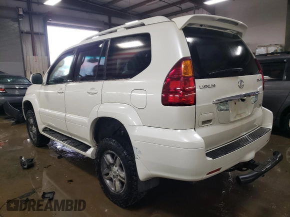 2004 Lexus GX 470 with VIN JTJBT20X340054842, listed as a Copart auction lot 52169915 with 158,713 mi miles and Clean Title. Bid and sale history available at DreamBid. Image 2.