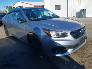 2021 Subaru Legacy Sport with VIN 4S3BWAH63M3016834, listed as a IAAI auction lot 41260900 with 47,219 mi miles. Bid and sale history available at carsss.com. Image 1.