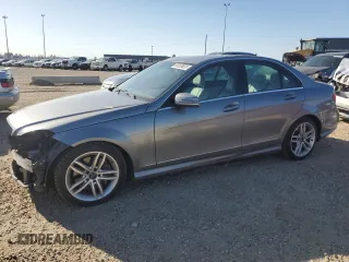 2014 Mercedes-Benz C-Class C 300 Sport with VIN WDDGF8AB5EG170385, listed as a Copart auction lot 55308655 with 178,825 mi miles and Salvage Title. Bid and sale history available at carsss.com. Image 1.