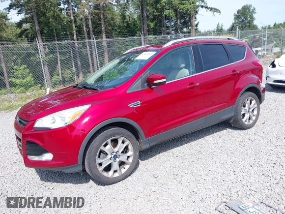 2015 Ford Escape Titanium with VIN 1FMCU9J93FUB28037, listed as a IAAI auction lot 42432345 with 133,242 mi miles and . Bid and sale history available at DreamBid. Image 17.