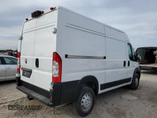 2017 Ram ProMaster Cargo with VIN 3C6TRVBG4HE538284, listed as a Copart auction lot 87117614 with 142,477 mi miles and Salvage Title. Bid and sale history available at DreamBid. Image 3.