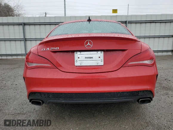 2015 Mercedes-Benz CLA 250 with VIN WDDSJ4EB4FN255498, listed as a Copart auction lot 43660744 with 40,809 mi miles and . Bid and sale history available at DreamBid. Image 6.