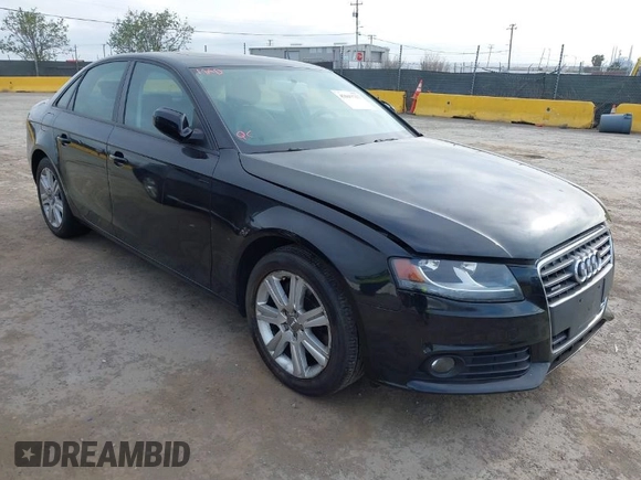 2010 Audi A4 2.0T Premium with VIN WAUBFAFL8AN037782, listed as a IAAI auction lot 42047717 with 86,509 mi miles. Bid and sale history available at carsss.com. Image 1.