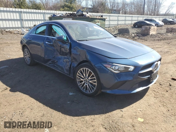 2022 Mercedes-Benz CLA with VIN W1K5J4HB5NN253508, listed as a Copart auction lot 47726775 with 32,981 mi miles and Salvage Title. Bid and sale history available at carsss.com. Image 4.