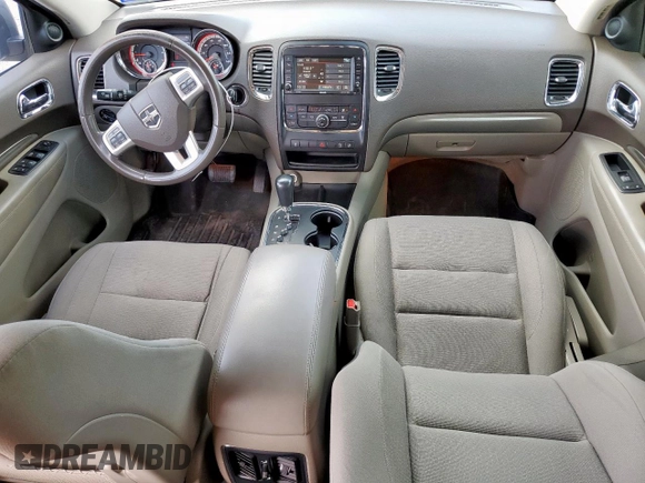 2013 Dodge Durango SXT with VIN 1C4RDHAGXDC592730, listed as a Copart auction lot 60841945 with 130,239 mi miles and Salvage title. Bid and sale history available at DreamBid. Image 8.