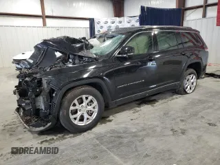 2023 Jeep Grand Cherokee Limited z VIN 1C4RJJBG3P8783623, wystawiony jako Copart lot #80689924 z przebiegiem Nie podano mil oraz Szkoda całkowita • Salvage title. Historia ofert i sprzedaży dostępna na DreamBid. Obrazek 1.