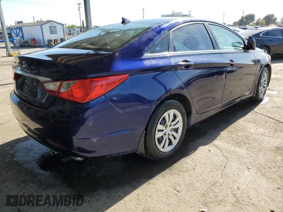 2013 Hyundai Sonata GLS z VIN 5NPEB4AC4DH521702, wystawiony jako Copart lot #56234855 z przebiegiem 111 191 mil mil oraz Szkoda całkowita • Salvage title. Historia ofert i sprzedaży dostępna na DreamBid. Obrazek 3.