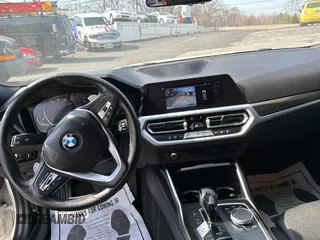 2021 BMW 3 Series 330i with VIN 3MW5R1J00M8B48688, listed as a Copart auction lot 49133935 with 43,293 mi miles and Clean Title. Bid and sale history available at carsss.com. Image 9.