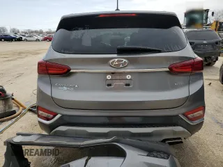 2019 Hyundai Santa Fe SE with VIN 5NMS2CAD9KH131243, listed as a Copart auction lot 49673665 with 58,079 mi miles and Salvage Title. Bid and sale history available at DreamBid. Image 6.