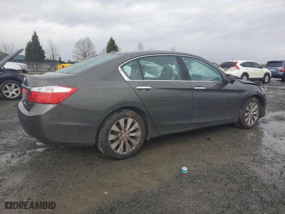 2015 Honda Accord Sedan EX-L with VIN 1HGCR3F81FA013359, listed as a Copart auction lot 46190325 with 134,984 mi miles and Salvage Title. Bid and sale history available at carsss.com. Image 3.