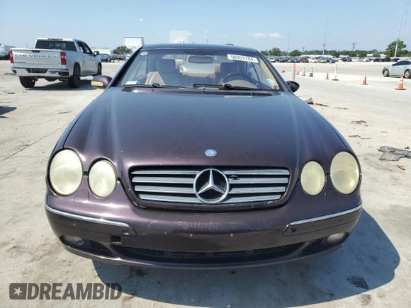 2000 Mercedes-Benz CL 500/600 z VIN WDBPJ75JXYA006219, wystawiony jako Copart lot #68355704 z przebiegiem 106 740 mil mil oraz Szkoda całkowita • Salvage title. Historia ofert i sprzedaży dostępna na DreamBid. Obrazek 5.