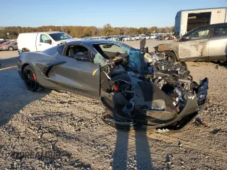 2022 Chevrolet Corvette 2LT with VIN 1G1YB2D49N5109954, listed as a Copart auction lot 82520864 with 44,566 mi miles and Salvage Title. Bid and sale history available at carsss.com. Image 4.