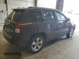 2014 Jeep Compass Latitude with VIN 1C4NJDEB1ED661332, listed as a Copart auction lot 53958985 with 116,020 mi miles and Salvage Title. Bid and sale history available at DreamBid. Image 3.