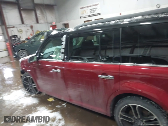2015 Ford Flex SEL with VIN 2FMGK5C80FBA22722, listed as a IAAI auction lot 41620190 with 62,294 mi miles. Bid and sale history available at carsss.com. Image 14.