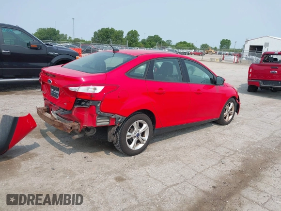 2013 Ford Focus SE z VIN 1FADP3F25DL314809, wystawiony jako IAAI lot #42399393 z przebiegiem 159 394 mil mil oraz . Historia ofert i sprzedaży dostępna na DreamBid. Obrazek 4.