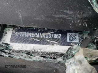 2022 Ford F-150 XL с VIN 1FTEW1EP4NKD37962, выставлен на аукционе Copart как лот 56134485 с пробегом 110 185 миль миль и Списание • Salvage title. История ставок и продаж доступна на DreamBid. Изображение 12.