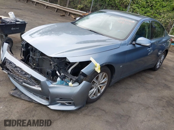 2015 Infiniti Q50 with VIN JN1BV7AR9FM418836, listed as a IAAI auction lot 42181355 with 165,787 mi miles and . Bid and sale history available at DreamBid. Image 18.